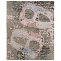 Modern abstrakter Teppich von Rug & Kilim mit polychromen Mustern