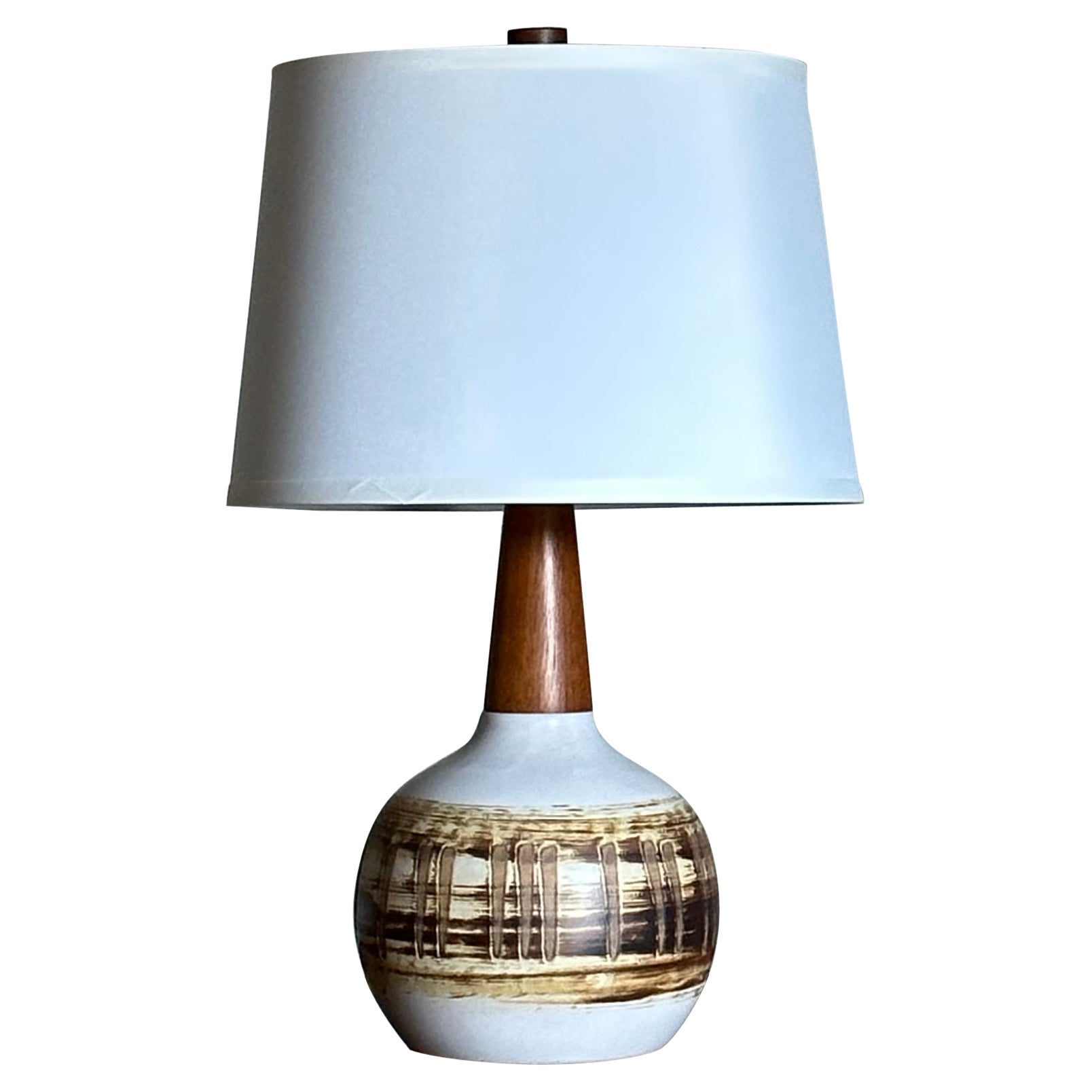 Martz Lamp by Jane and Gordon Martz for Marshall Studios, Ceramic Table Lamp For Sale