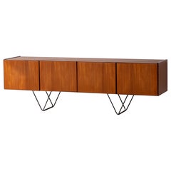 Retro Large Modern Midcentury Sideboard Minimal Design