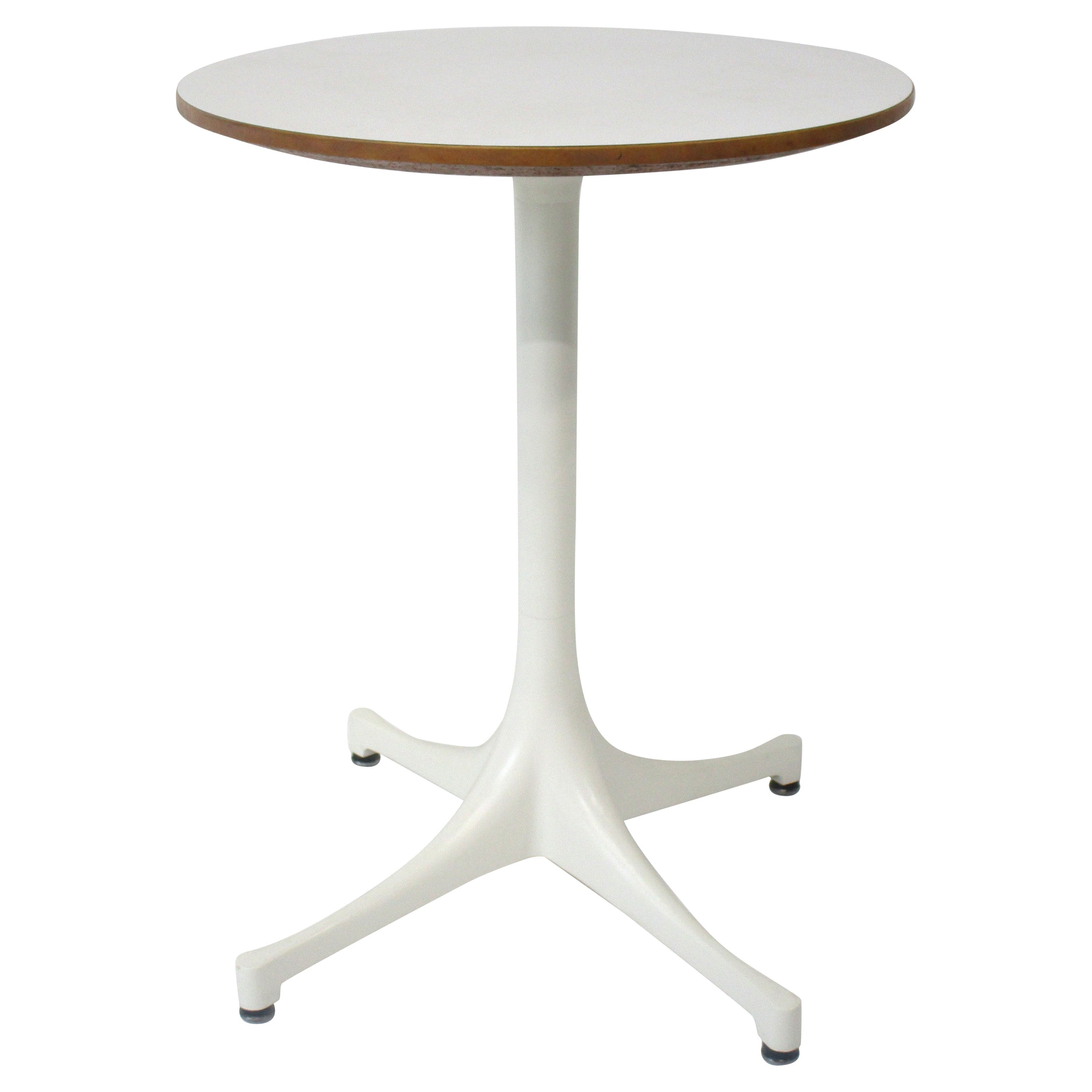 George Nelson Pedestal Side Table for Herman Miller  For Sale