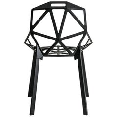 Set of  2 Chair One in Black by Konstantin Grcic  for MAGIS