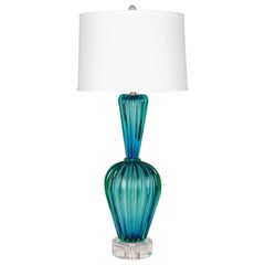 Murano Glass Seguso Mid Century Lamp