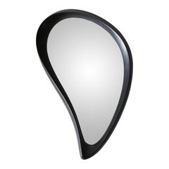 Wella mirror in Ebony stain on Ash wood