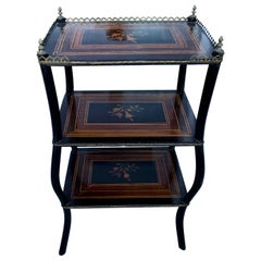 19TH Century French Etagere / End Table