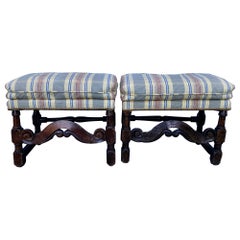 Pair of 18TH Century Continental Benches / Stools