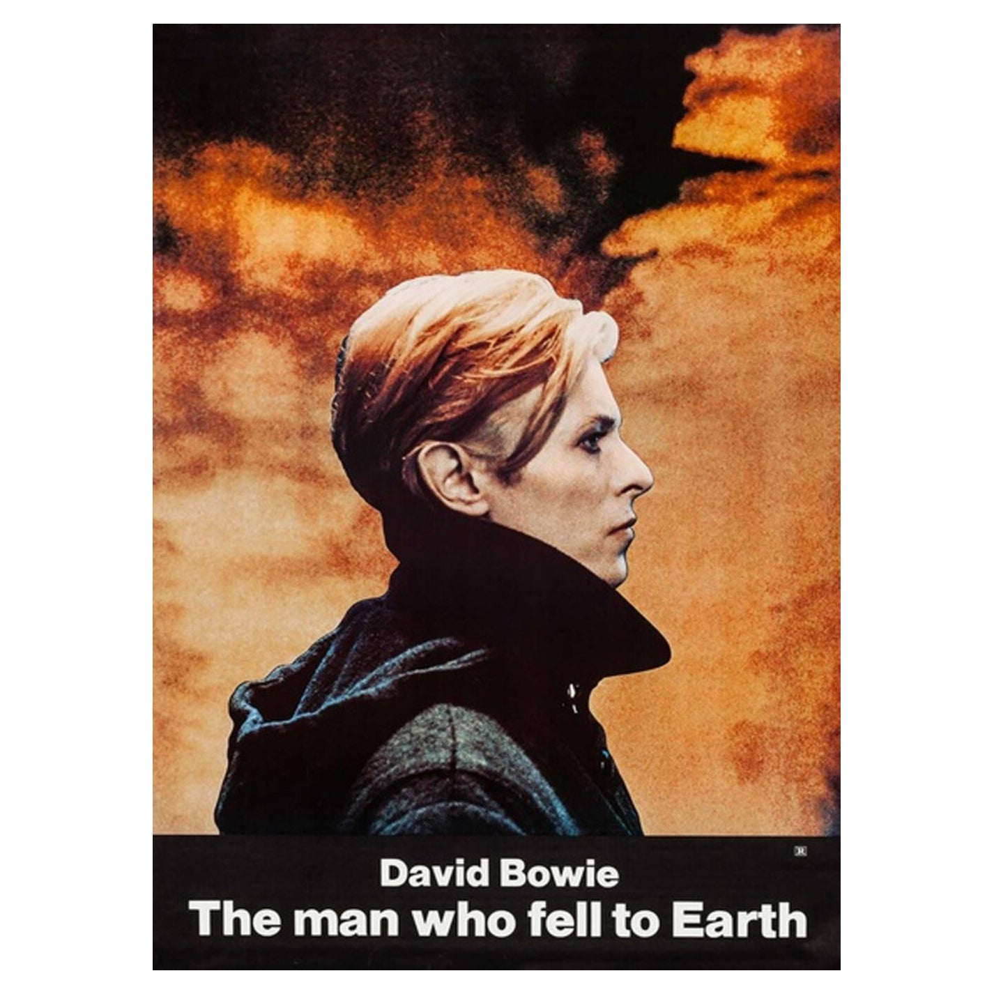 David Bowie - The Man Who Fell To Earth - Affiche vintage originale de 1976