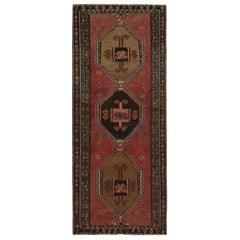 Afghani Stammeskunst-Kelim-Galerie-Läufer aus Afghani mit Medaillons von Rug & Kilim, Vintage