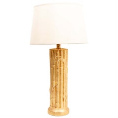 Faux Bamboo Lamp