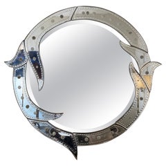 Retro Mid-Century Venetian Mirror