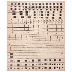 Nazmiyal Collection Modern Central Asian Rug. 10 ft 1 in x 12 ft 1 in