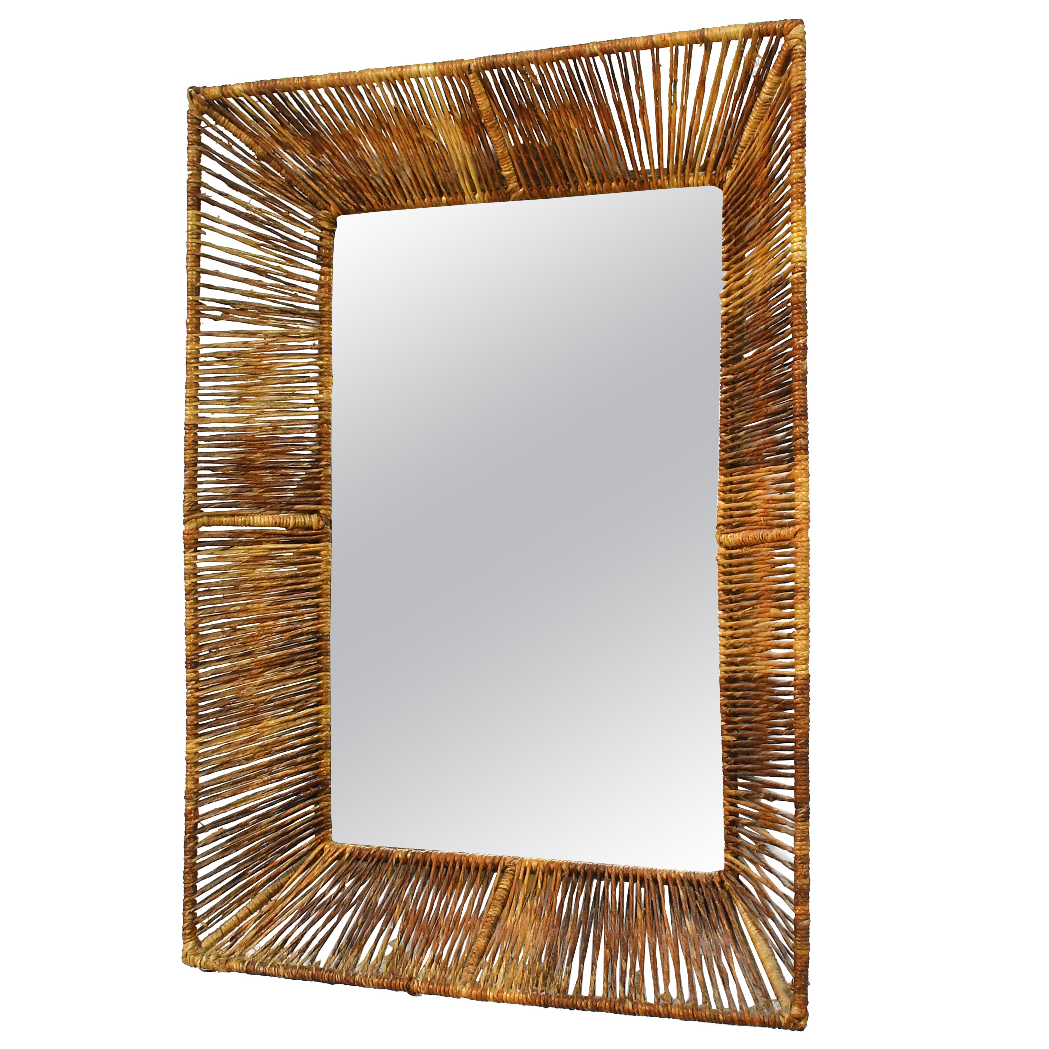 Raymor Wall Mirror attributed to Arthur Umanoff For Sale