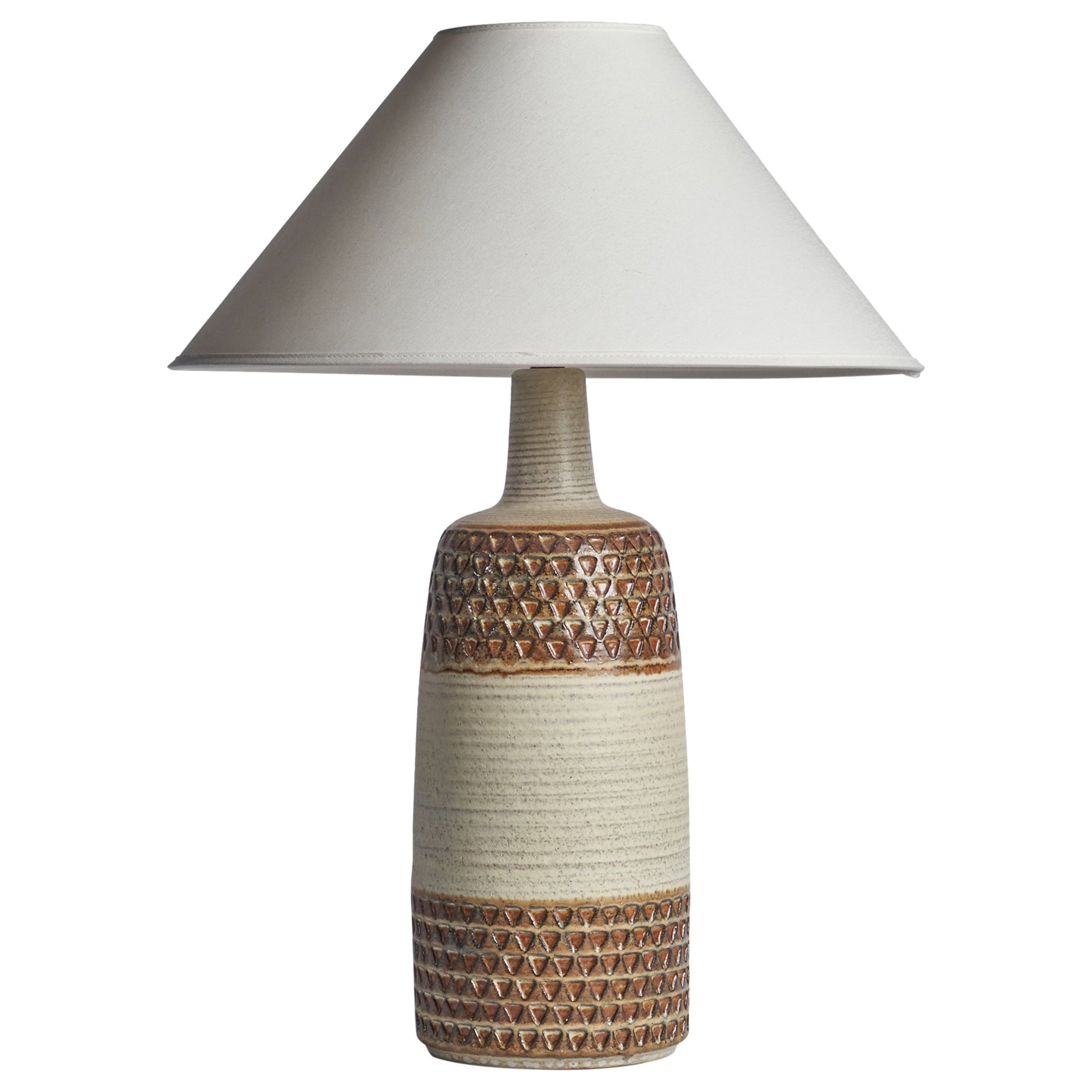 Søholm, Table Lamp, Stoneware, Denmark, 1960s For Sale