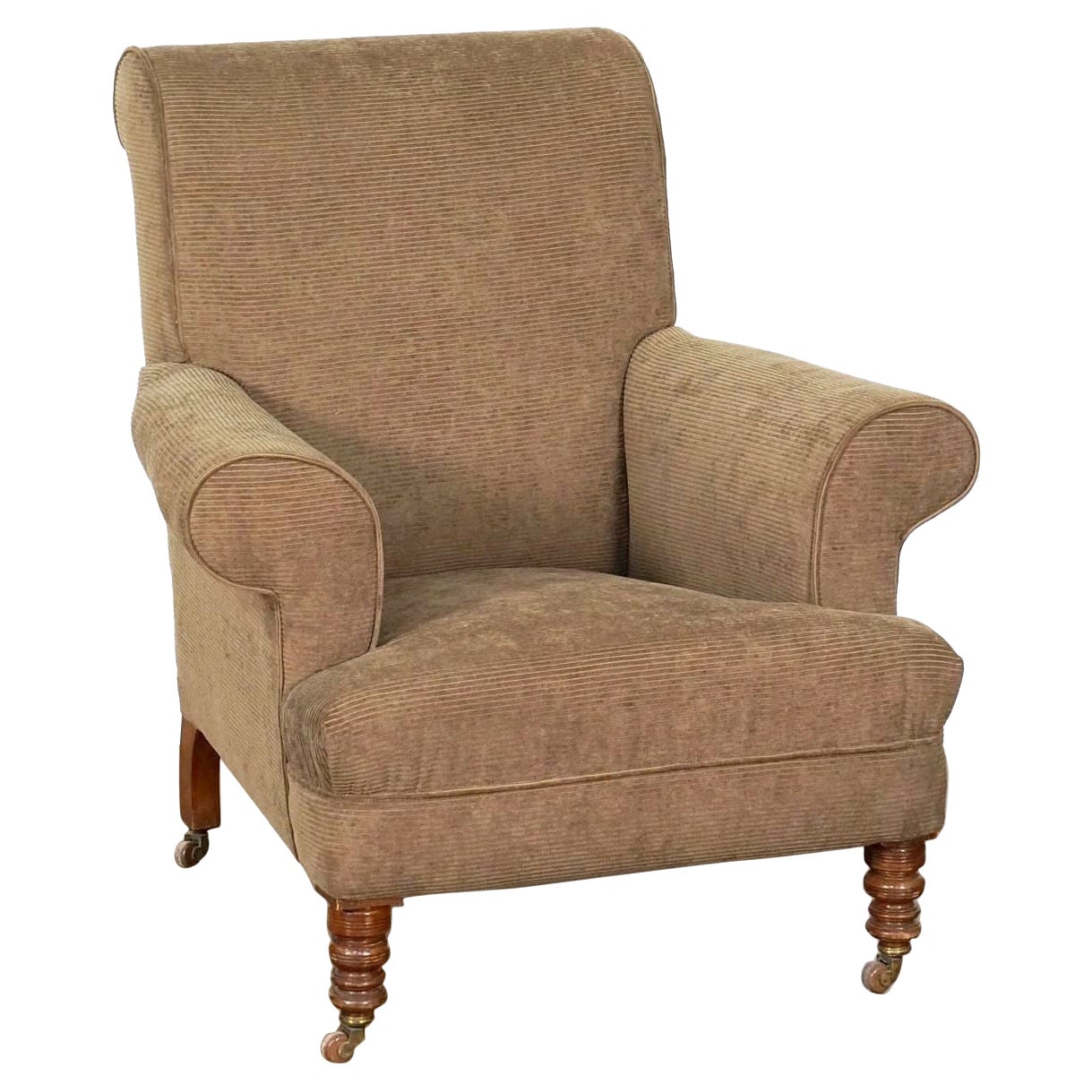 Sillón Inglés Tapizado Wingback o Library Lounge