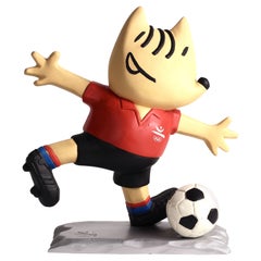 Barcelona Olympic Football Mascot Cobi (1992) by Javier Mariscal