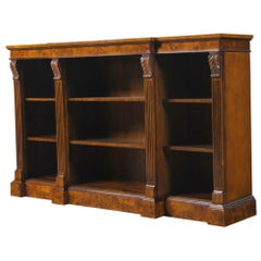 Antique Burled Penhurst Bookcase