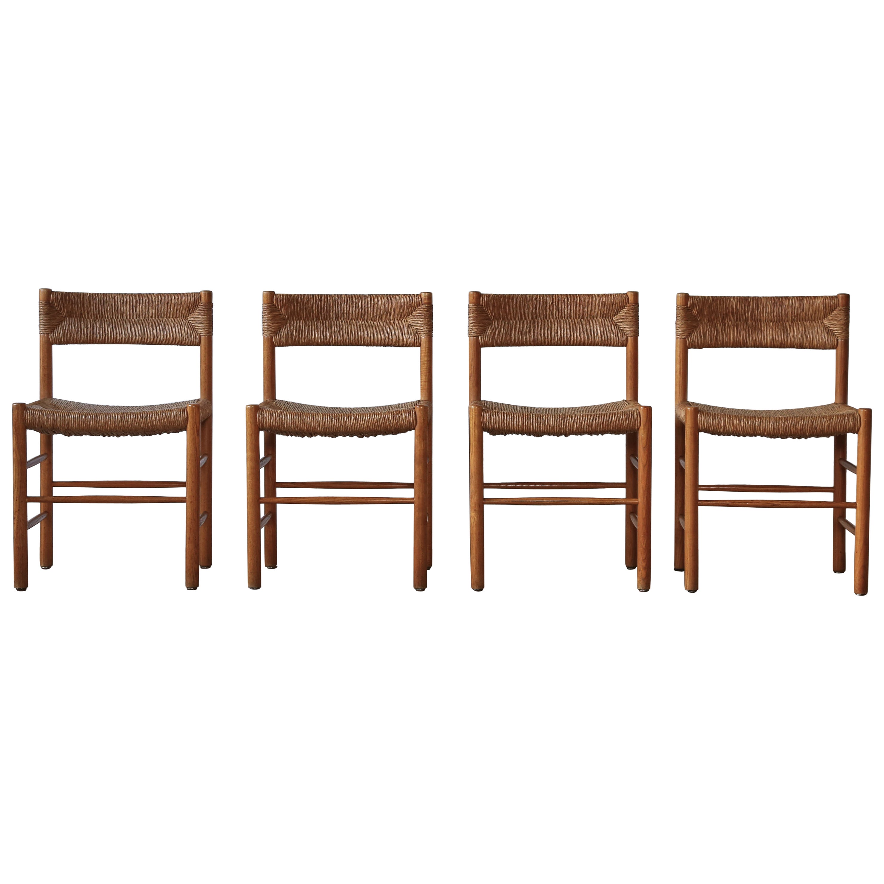 Original Charlotte Perriand / Robert Sentou Dordogne Chairs, France, 1960s