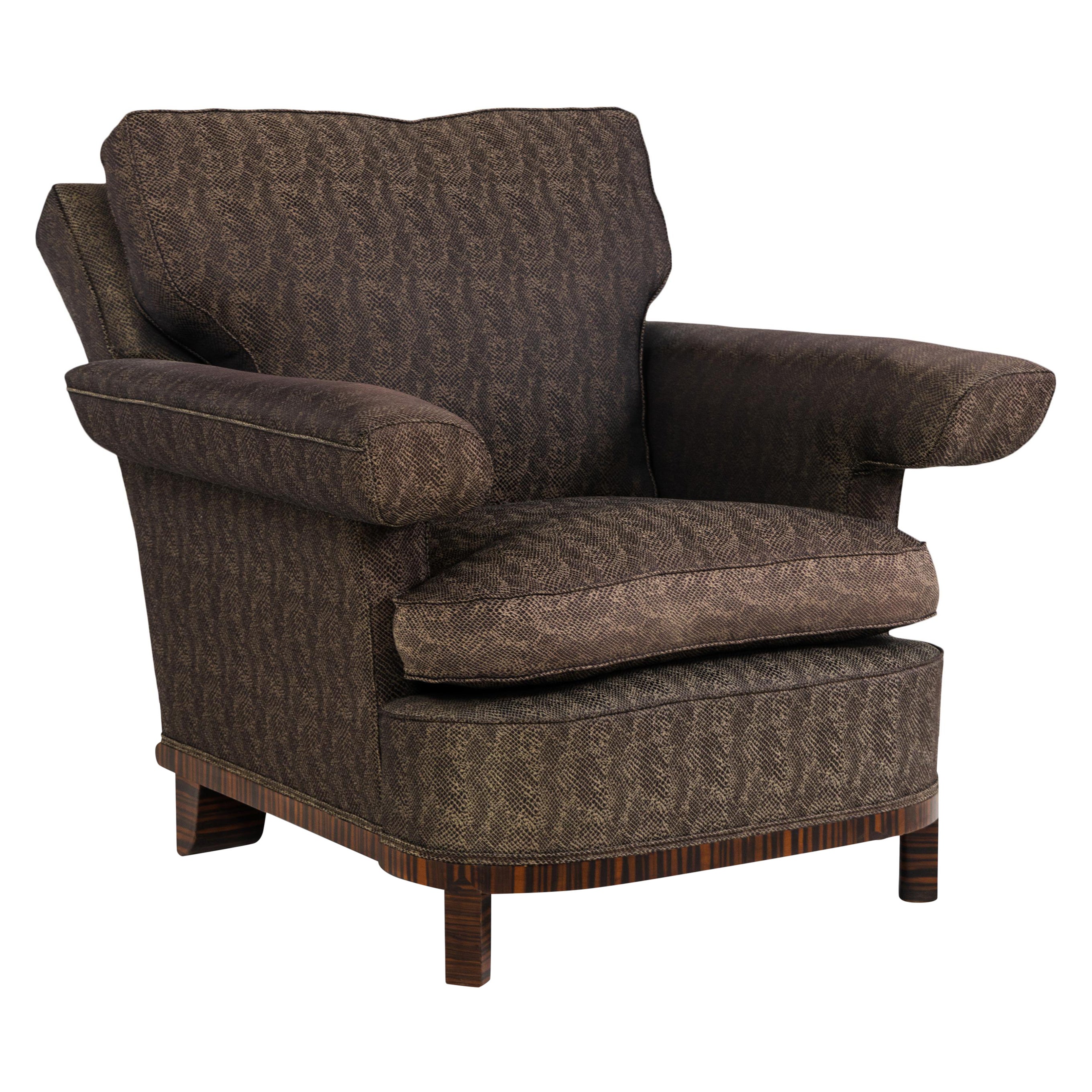 Large Single Bruno Paul Armchair For Sale