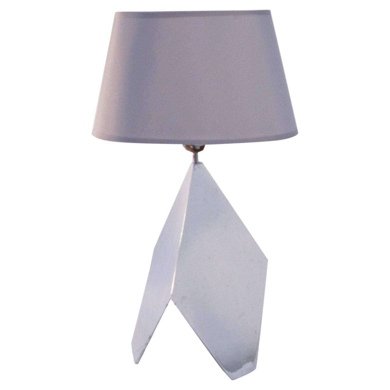 Angular Table Lamp For Sale