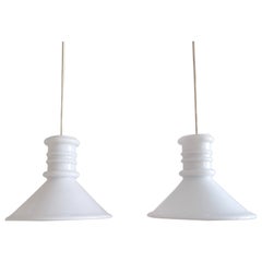 Set of 2 small 'Apoteker' pendant lamps by Sidse Werner for Holmegaard, Denmark 