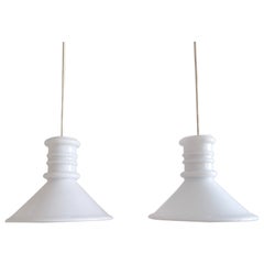 Set of 2 small 'Apoteker' pendant lamps by Sidse Werner for Holmegaard, Denmark