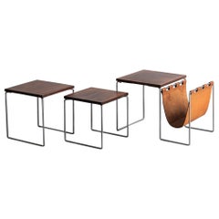 Mimi set / Nesting tables by Brabantia, Dutch design, 1960's