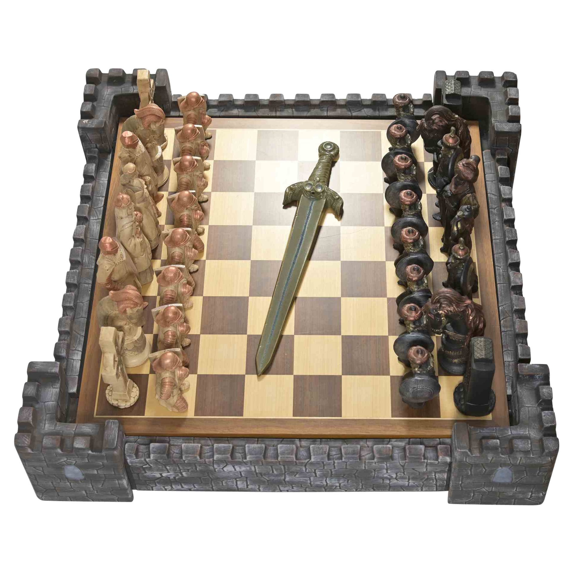 Wood and Resin Chess Set — MDA Woodwork | Unique Handmade Wooden Goods