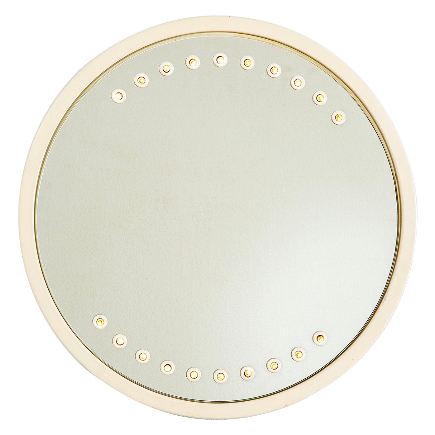 20th Century Gino Sarfatti Lighting Wall Mirror mod. 51B for Arteluce, 70s For Sale