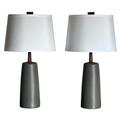 Vintage Martz Lamps by Jane and Gordon Martz for Marshall Studios, Ceramic Table Lamps