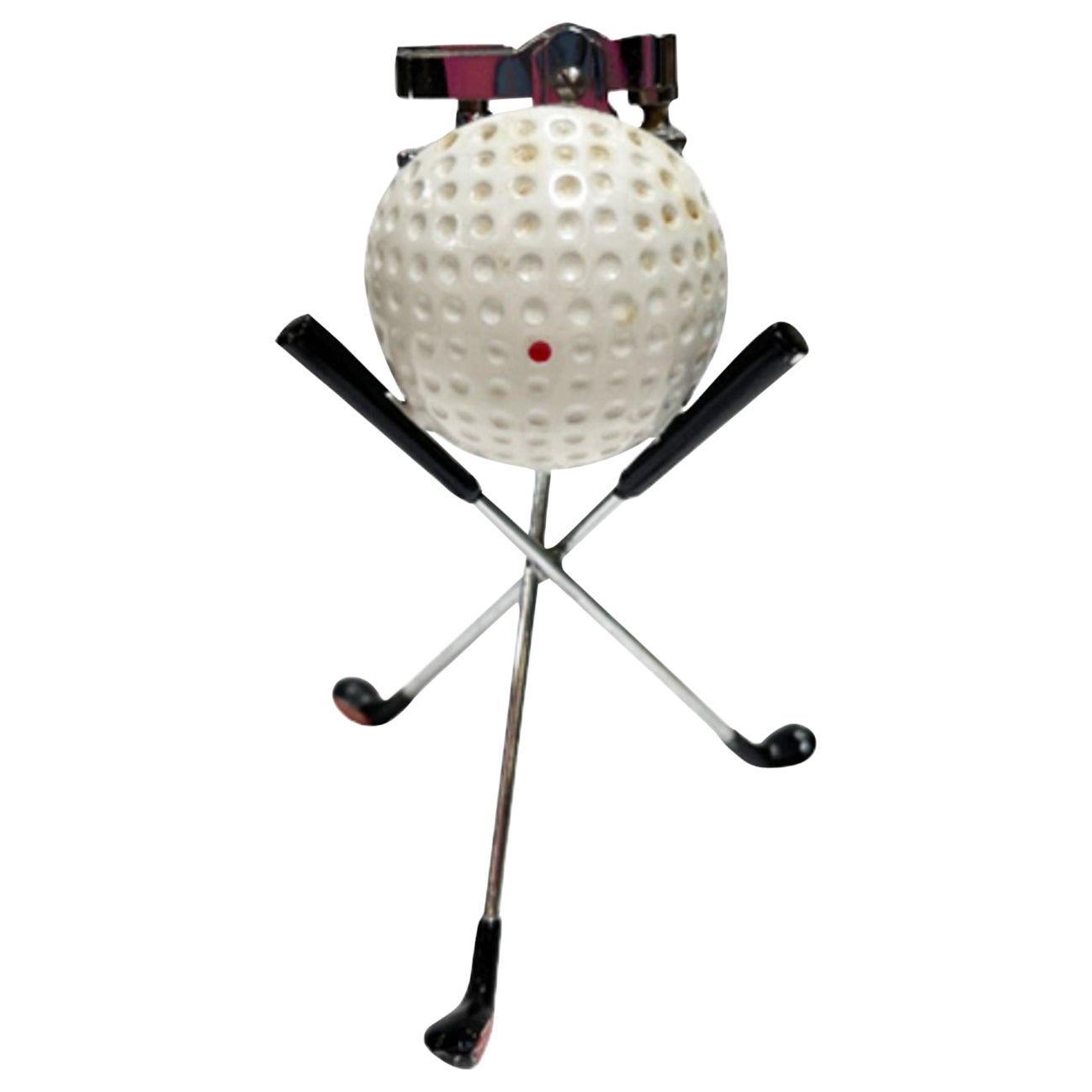 Lampe de bureau fantaisie du milieu du siècle dernier Pro Golf Ball Table Desk Lighter