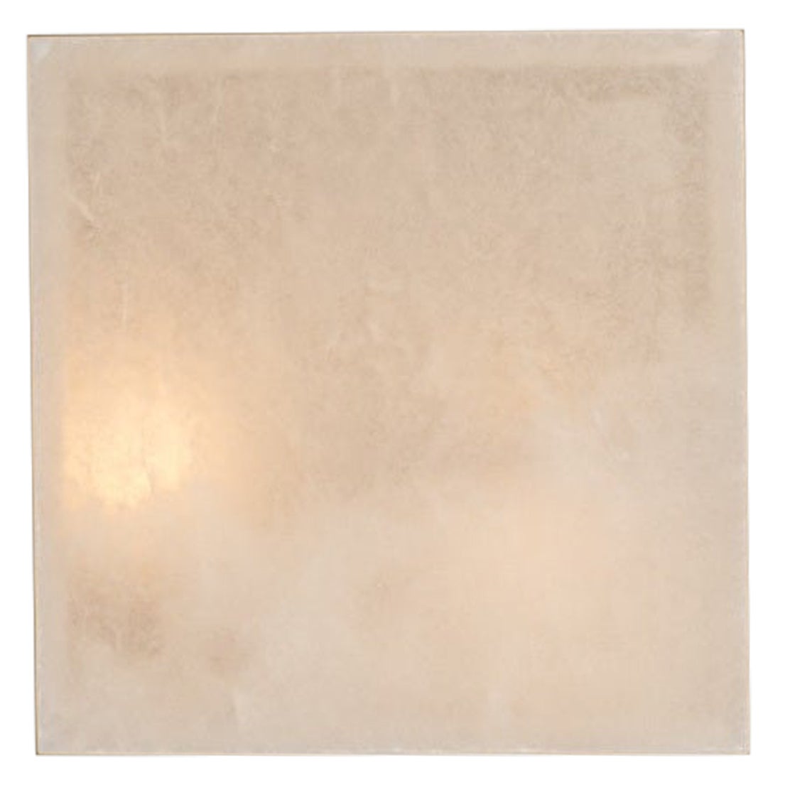 Frene White Alabaster Wall Sconce by Simone & Marcel For Sale