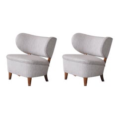 Pair of Mid-Century Lounge Chairs attr. to Otto Schulz