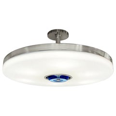 Iris Ceiling Light by Gaspare Asaro-Polished Nickel Finish