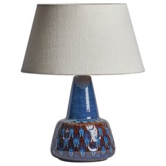 Søholm, lampe de table, grès, Danemark, années 1960