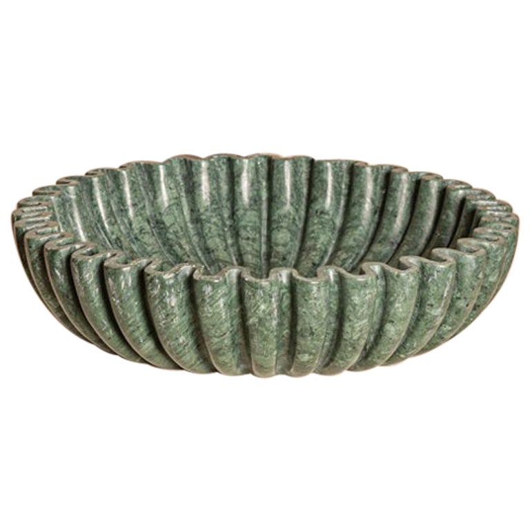 Lotuso Green Marble Decorative Bowl by Simone & Marcel