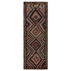 Afghanischer Stammes-Kilim mit polychromen geometrischen Mustern, von Rug & Kilim