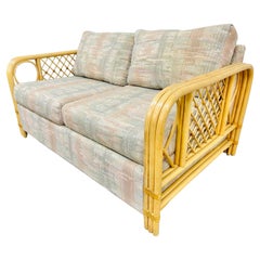 Vintage Boho Chic Upholstered Loveseat