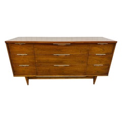 Mid-Century Modern Kent Coffey Tableau Walnut Dresser