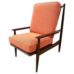 1960’s High-Back Open Armchair possibly Selig