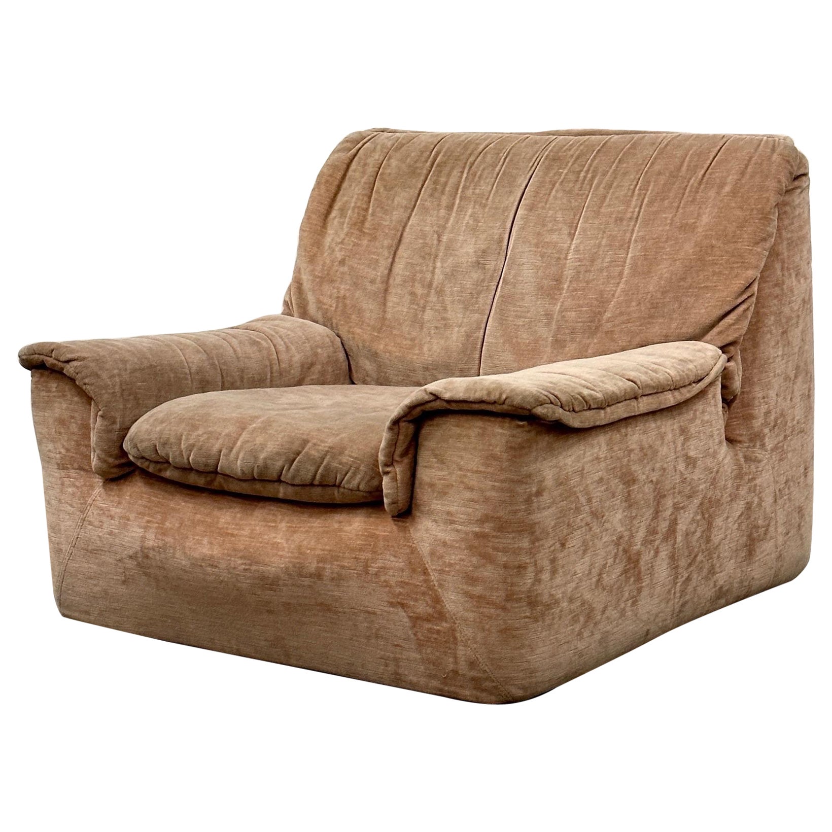 French Lounge Chair by Cinna For Sale