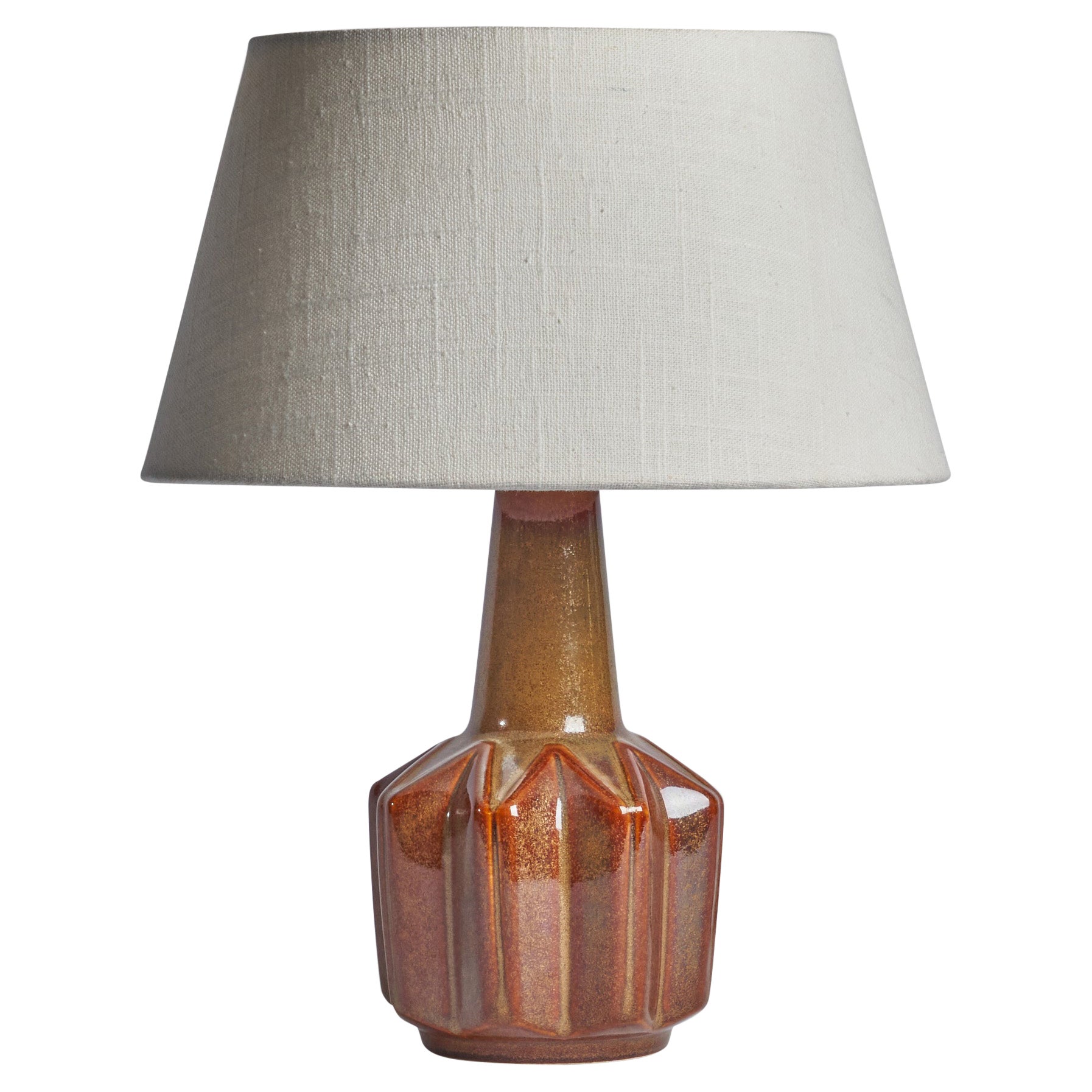 Søholm, Tischlampe, Steingut, Dänemark, 1960er Jahre im Angebot