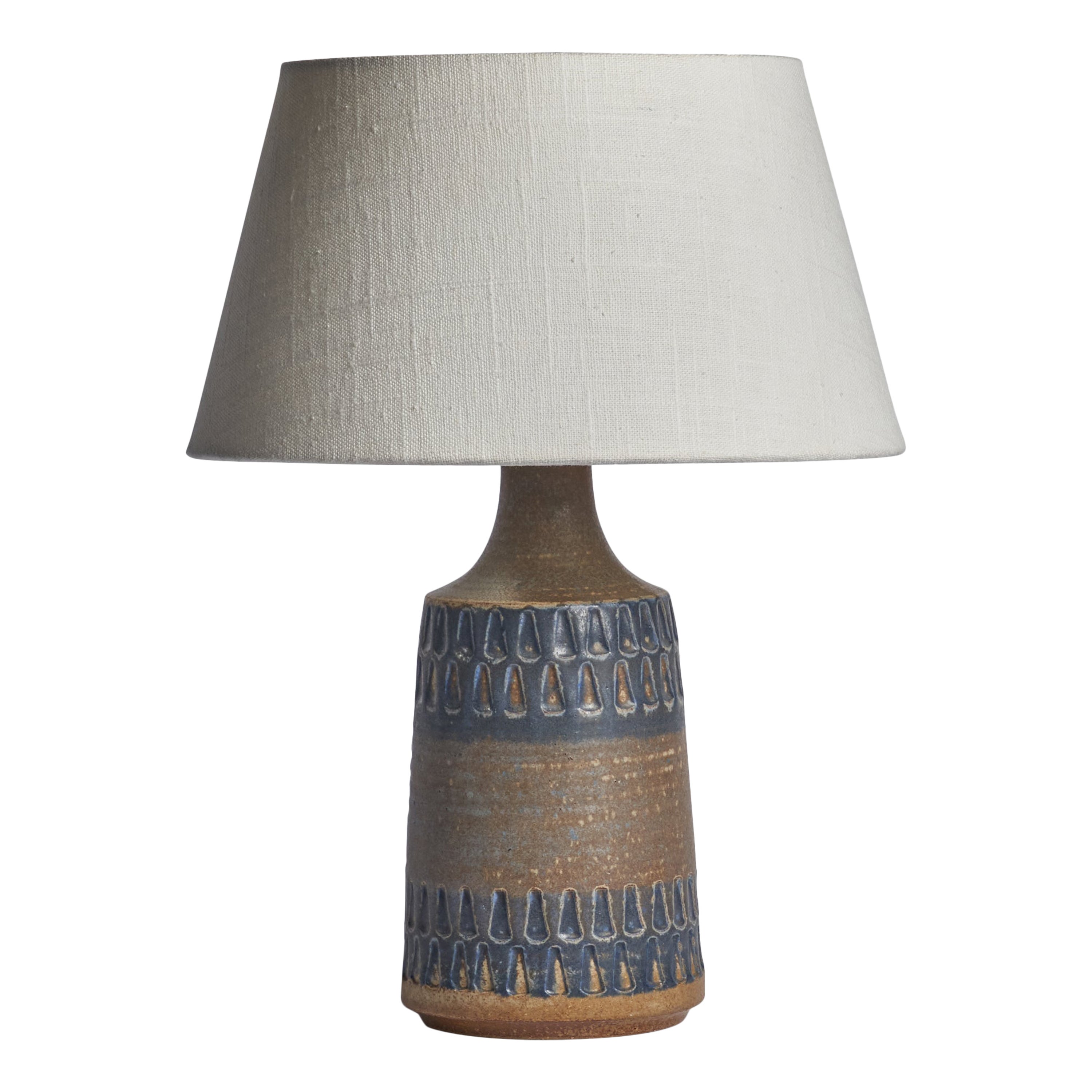 Søholm, Tischlampe, Steingut, Dänemark, 1960er Jahre im Angebot