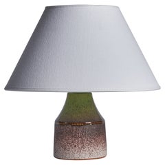 Tilgmans Keramik, petite lampe de bureau, grès, Suède, années 1960