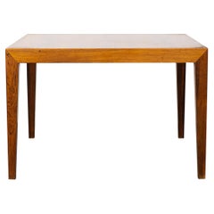 Danish Mid-Century Modern Rosewood Side Table by Haslev