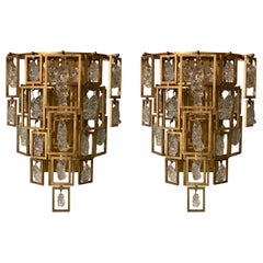 Jean de Merry "Kara" wall sconce set of 2