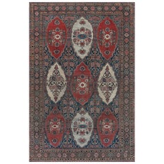 Doris Leslie Blau Authentic 19th Century Persian Senneh Handmade Rug