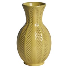 Vintage Anna-Lisa Thomson, Vase, Earthenware, Sweden, 1930s