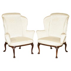 High Victorian Wingback Chairs