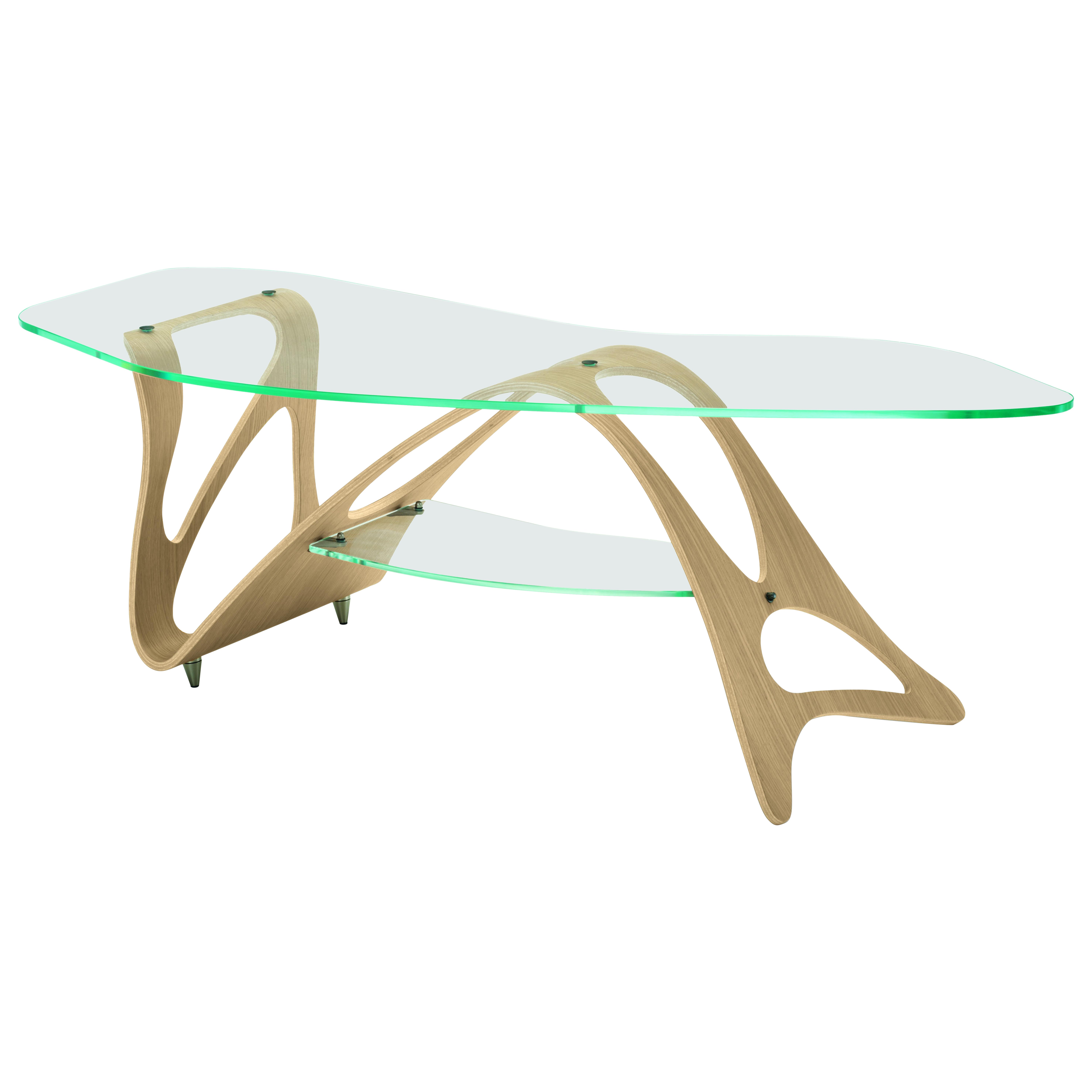 Zanotta Arabesco CM  Coffee table  Homage to Carlo Mollino  For Sale