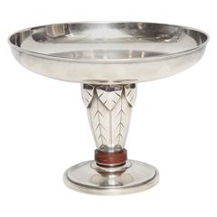 Elegant Art Deco Centerpiece Bowl or Compote