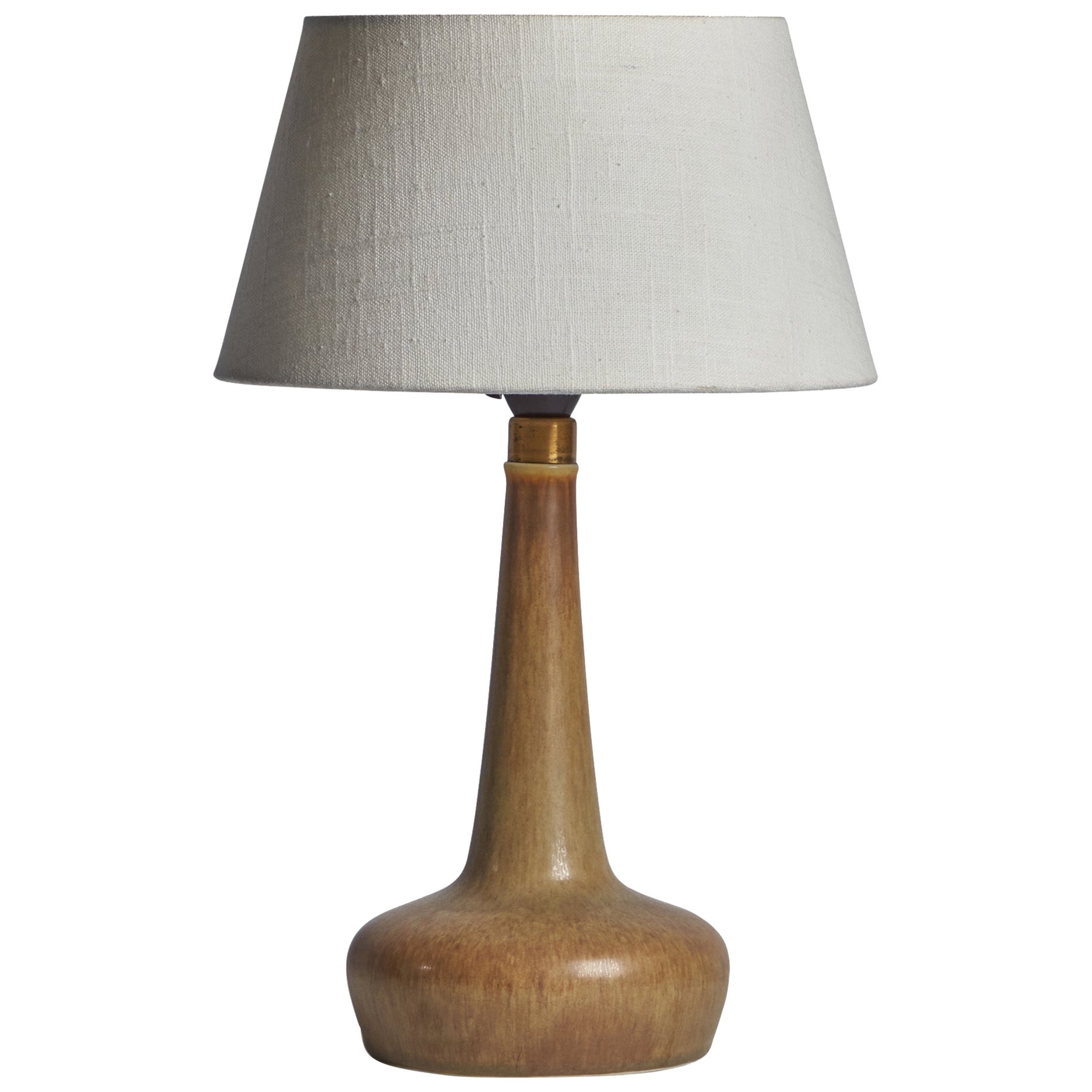 Per & Annelise Linneman-Schmidt, Table Lamp, Stoneware, Denmark, 1960s For Sale